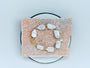 Baroque Shore Bracelet with irregular natural freshwater pearls and silver-plated copper, full bracelet view